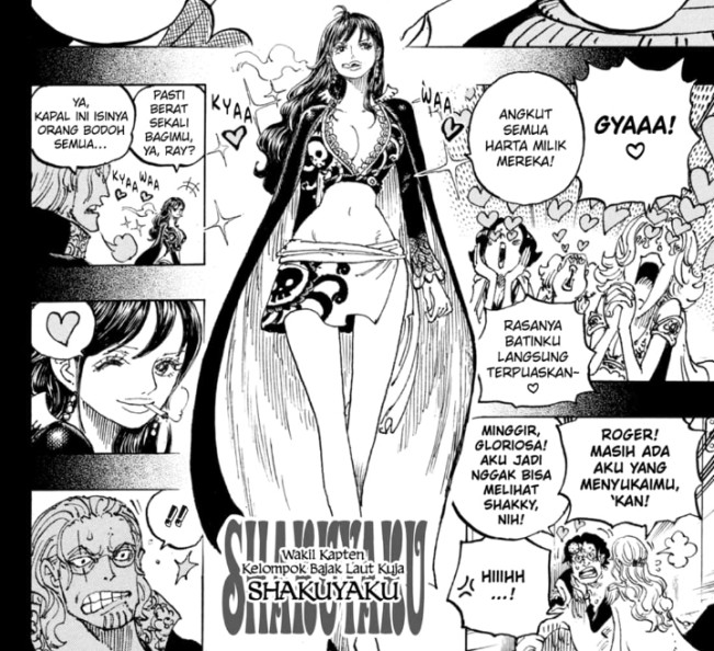 Ilustrasi Shakky mantan kru Bajak Laut Kuja. [Instagram]